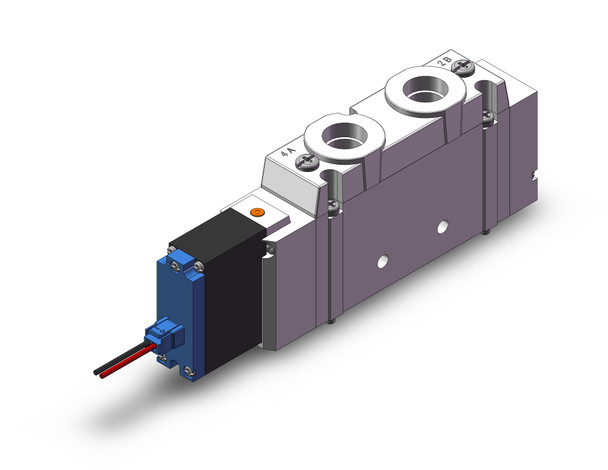 SMC 53-SY9120-L6-02N Valve, Sgl Sol, Body Pt