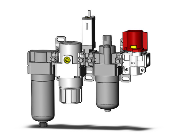 SMC AC20-N02C-SV-CZ-A F/R/L Combo Modular