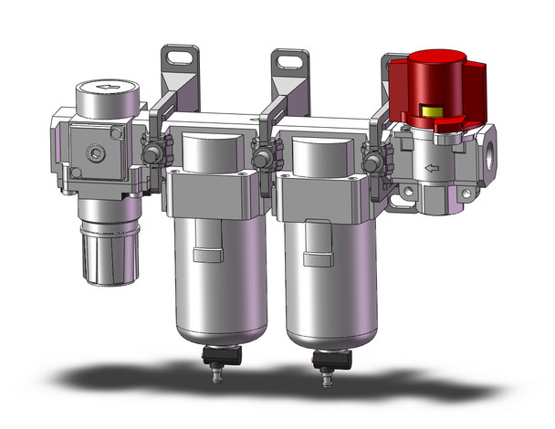 SMC AC25C-N02-V1-6RWZ-B F/Ms/R Combo Modular