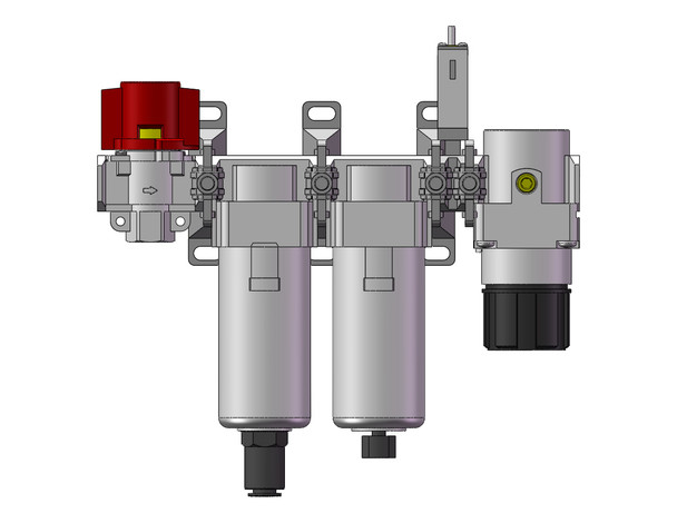 SMC AC30C-N03C-SV1-2Z-A F/Ms/R Combo Modular