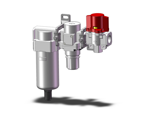 SMC AC40B-04DE1-V1-B F/R Combo Modular