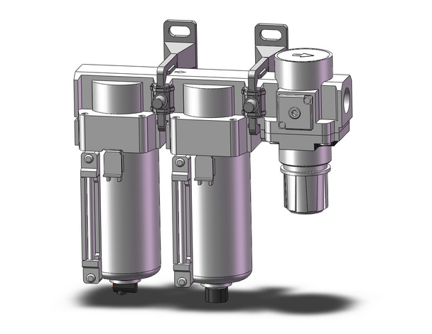 SMC AC40C-04-8-B F/Ms/R Combo Modular