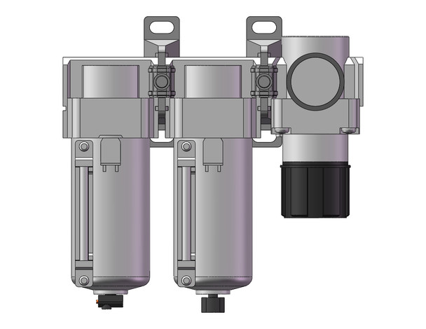 SMC AC40C-04M-8-A F/Ms/R Combo Modular