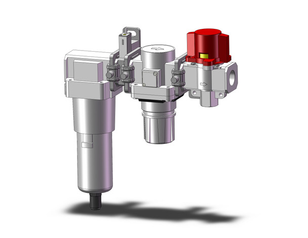 SMC AC50B-06C-SV1-B F/R Combo Modular