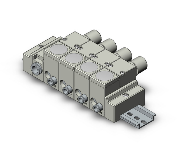 SMC ARM11AA1-462-J5Z regulator, manifold compact manifold regulator