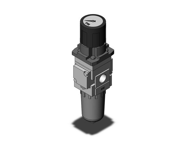 SMC AWG20-N02G2-12JZ Filter/Regulator W/Built In Gauge