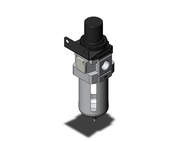 SMC AWM40-N04BE-RWZ Filter/Regulator, W/Micro Mist Separator