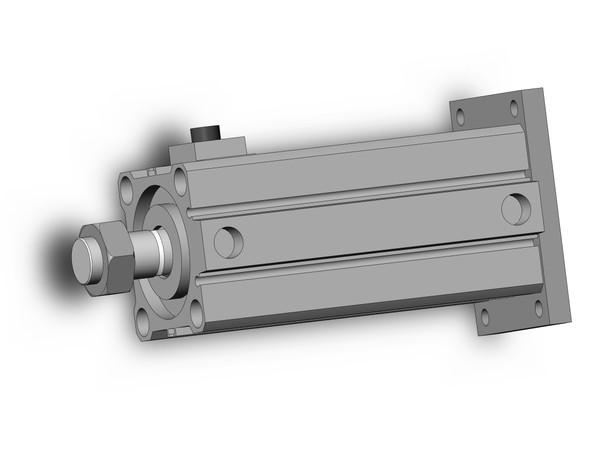 SMC CDBQ2G50-75DCM-RN Cyl, Compact, Locking, Sw Capable