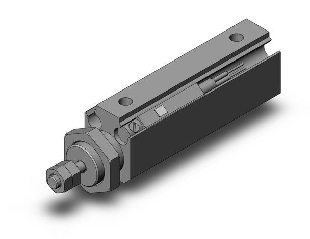 SMC CDJP2B6-25D-A93S Pin Cylinder, Double Acting, Sgl Rod