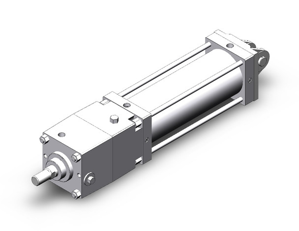 SMC CDNSD140-350-D Power Lock Cylinder