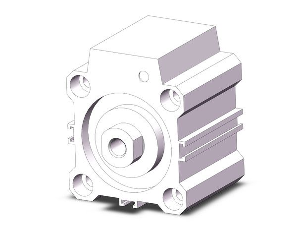 <h2>C(D)QP2B, Compact Cylinder, Double Acting, Single Rod, Axial Piping</h2><p><h3>Axial piping version of the standard double acting, single rod version of the CQ2 compact cylinder include both ports on one side of the actuator. The CQ2 is available in bore sizes from 12mm to 100mm. It comes standard with male or female piston rod threads. It is possible to mount auto switches on any of the 4 surfaces.</h3>- Compact, double acting, single rod, axial piping<br>- Bore size (mm): 12, 16, 20, 25, 32, 40, 50, 63, 80, 100<br>- Standard stroke (mm): 5 through 100<br>- Port thread types:  Rc, NPT, G<br>- Auto switch capable<p><a href="https://content2.smcetech.com/pdf/CQ2_Z.pdf" target="_blank">Series Catalog</a>