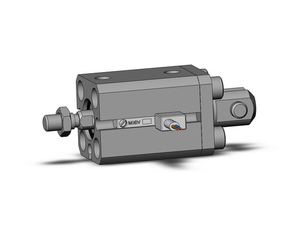 SMC CDQSD12-10DCM-M9BVL Cylinder, Compact