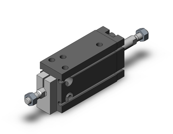 SMC CDUKW20-20D Cyl, Free Mt, Dbl Rod, Non-Rotating