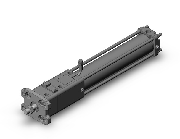 SMC CE2F63TN-300 stroke reading cylinder w/lock stroke reading cylinder with brake