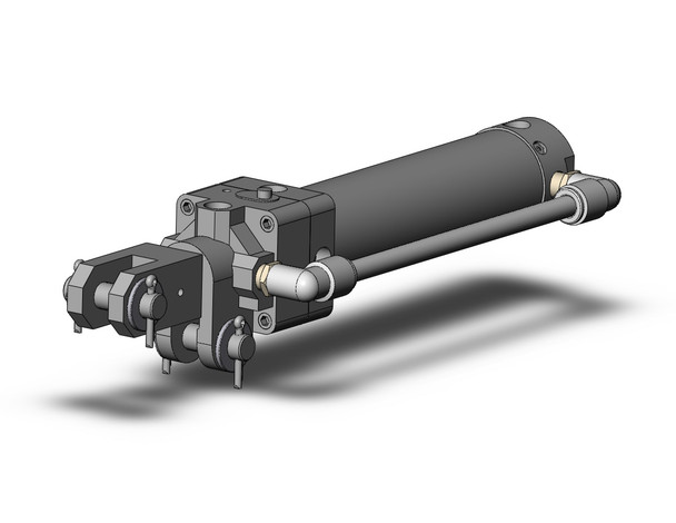 SMC CLK2GA32TN-100Y-F4 Clamp Cylinder With Lock