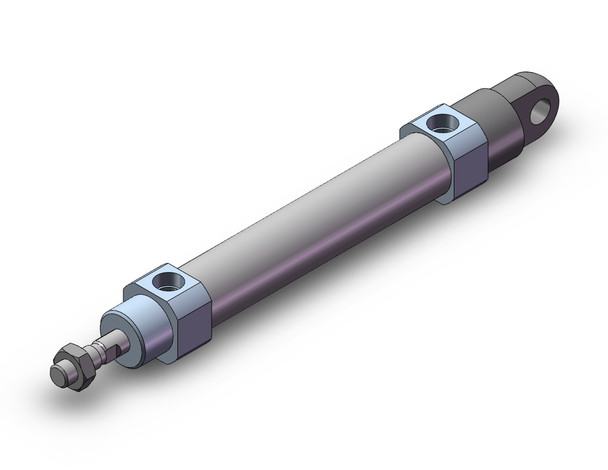 SMC CM2XC20TN-75Z Round Body Cylinder