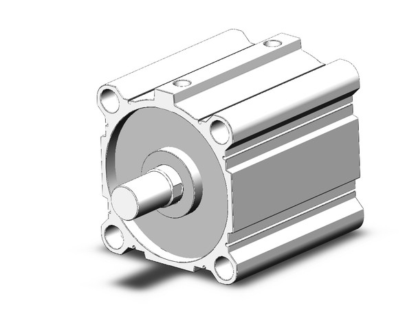 SMC CQ2B160TF-100DCMZ Compact Cylinder, Cq2-Z