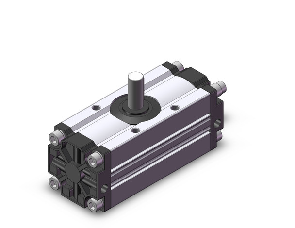 <h2>C(D)RA1**U-Z, Rotary Actuator, Rack &amp; Pinion, Angle Adjustable</h2><p><h3>The CRA1-Z rack and pinion actuator offers compact auto switches which can be mounted from the front with width reduction by 14mm.  Bore sizes on standard model are 30, 50, 63, 80, and 100mm.  The angle adjustable type, CRA1**U-Z, has been added to the line in bore sizes 50, 63, 80 and 100. Units may be ordered auto-switch capable and with replaceable cushions.  Many variations of the shaft types are available.   </h3>- Angle adjustable type<br>- Compact auto switches mountable on 2 surfaces<br>- Size 50, 63, 80, 100<br>- Rc, G, NPT or NPTF ports<p><a href="https://content2.smcetech.com/pdf/CRA1_Z_New.pdf" target="_blank">Series Catalog</a>
