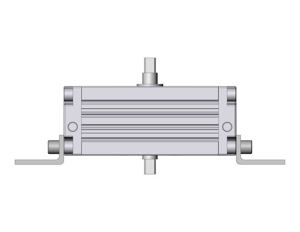 SMC CRA1LZ80-190Z actuator, rotary, rack & pinion type