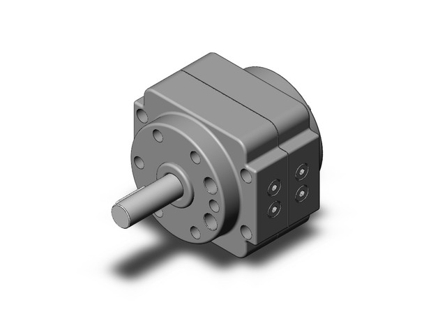 <h2>C(D)RB1*W50~100, Rotary Actuator, Vane Style</h2><p><h3>The CRB1 vane style rotary actuator is offered in 7 sizes (10-100mm). Rotation angles of up to 270  is possible for the entire series. The double vane style offered on the 90  and 100  rotation allows twice the torque of the single vane. Bearings are used throughout the series to support thrust and radial loads. In addition, rubber bumpers are used internally (except for size 10) making this series highly reliable. Optional auto switches can be moved anywhere along the circumference to allow mounting in a position that is most appropriate for your specifications.<br>- </h3>- New Style rotary actuator, vane type<br>- Compact, space saving body<br>- Direct mount applications possible<br>- Highly reliable<br>- Body side and axial direction ports<br>- Unrestricted auto switch mounting positions <p><a href="https://content2.smcetech.com/pdf/CRB1.pdf" target="_blank">Series Catalog</a>