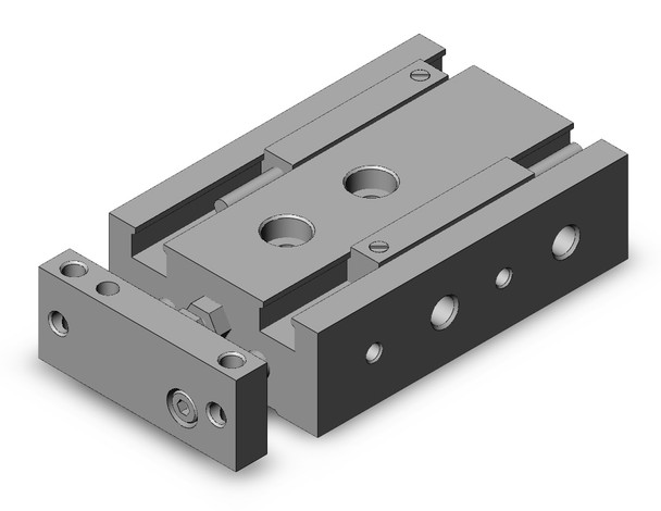 <h2>CXSM, Dual Piston Rods, Slide Bearing</h2><p><h3>The CXS Series is a dual piston actuator with non-rotating accuracy   0.1 . The CXSM slide bearing type provides lateral stability protecting it from side load impacts.<br>- </h3>- Bore sizes: 6, 10, 15, 20, 25, 32 mm<br>- Non-rotating accuracy:   0.1 <br>- Stroke adjustment range: 0 to -5 mm<br>- Auto switch capable<br>- <p><a href="https://content2.smcetech.com/pdf/CXS.pdf" target="_blank">Series Catalog</a>