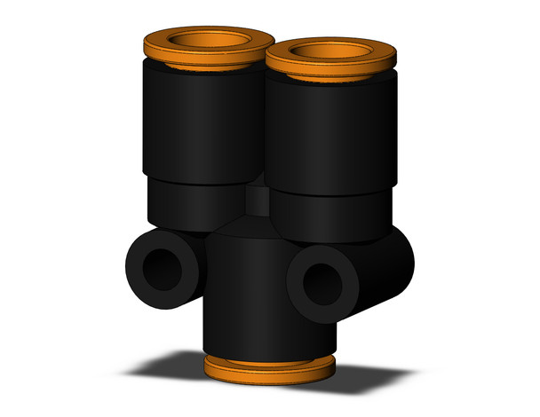 SMC KQ2U09-00A-X35 Fitting ,Union Y Pack of 10