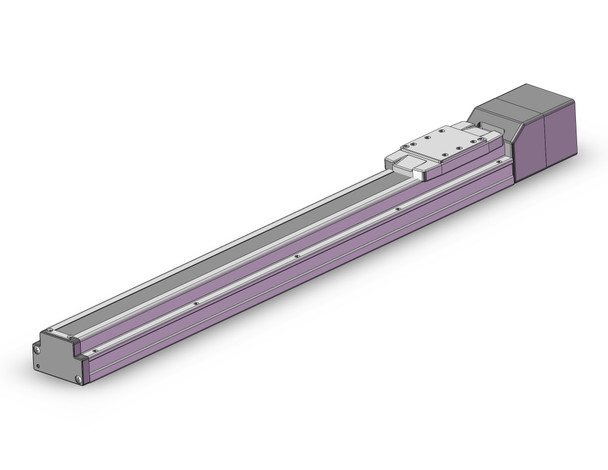 <h2>LEFS, Electric Actuator, Slider Type, Ball Screw Drive, Motorless</h2><p><h3>The LEFS is available in a motorless type, permitting the mounting of an AC servo motor other than the standard chosen by SMC.  Shaft coupling and mounting patterns are compatible with 8 servo motor series from 5 manufacturers.  Manufacturers include Mitsubishi, Yaskawa, Sanyo Kenki, Omron, and Panasonic.</h3>- Body Size: 25, 32, 40<br>- Maximum work load: 60 kg<br>- Maximum speed: 1200mm/s (H lead)<br>- Maximum acceleration: 20,000 mm/s2<br>- Stroke range: 100 to 1000 mm in 50 mm increments<br>- Positioning repeatability: 0.02 mm<p><a href="https://content2.smcetech.com/pdf/Elect_Act_Motorless.pdf" target="_blank">Series Catalog</a>