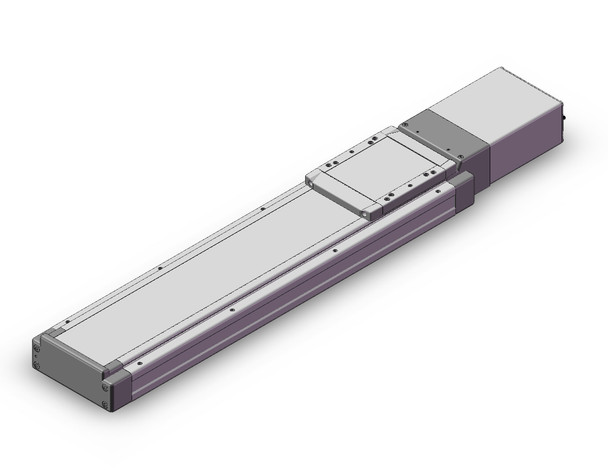 SMC LEJS63S3B-500B Hi Rigidity Rodless Slider, Ball Screw