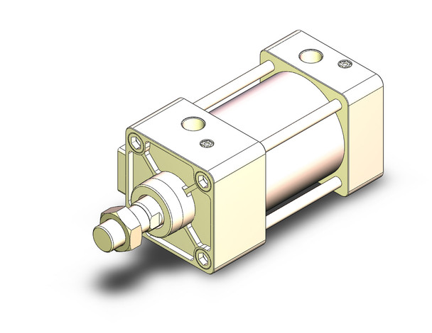 SMC MDBBB80TF-50-RN Cylinder, Mb, Tie Rod, With End Lock