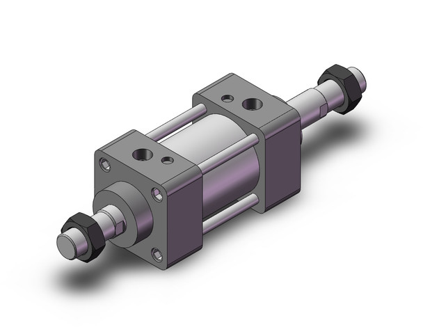 SMC MDBWB50-25Z Cylinder, Mb-Z, Tie Rod