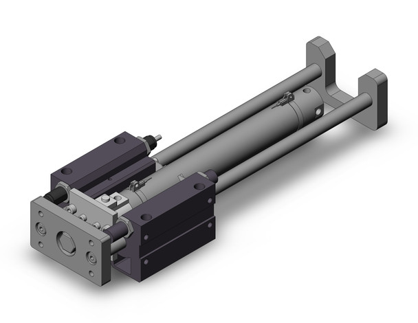 SMC MGGLB40TN-300-RN-M9BL Guided, End Lock Air Cylinder