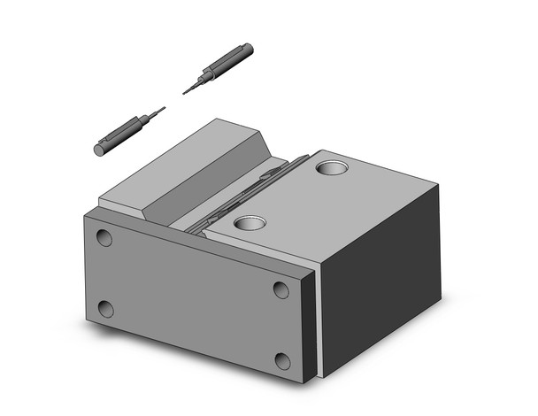 SMC MGQM25-30-A93L Compact Guide Cylinder, Mgq