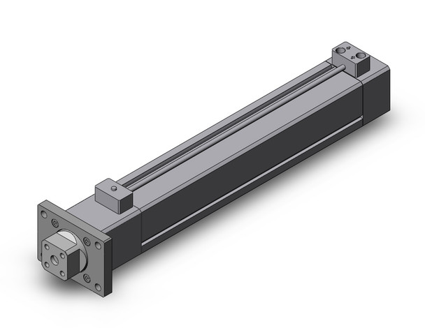 SMC MGZF63TN-400R Non-Rotating Double Power Cylinder