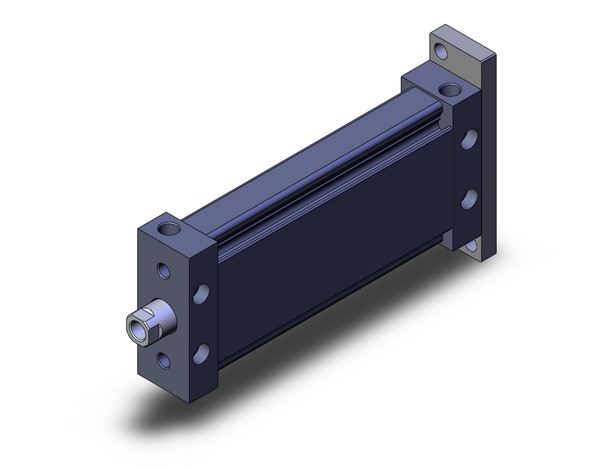 SMC MUG32TN-100DZ Cyl, Compact, Plate