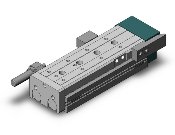 <h2>Legacy MXQ, Precision Slide Tables (Recirculating Bearings)</h2><p><h3>The legacy MXQ precision slide table is integrated with guides and rails combined with recirculating bearings to isolate the load bearing from the movement of the dual rods and piston seals. The end lock option prevents the slide table from dropping in vertical applications, enhancing safety in the event of air pressure loss.</h3>- Bore sizes: 6, 8, 12, 16, 20, 25 mm<br>- Stroke adjuster options: rubber or metal stopper<br>- End lock option in the event of air pressure loss<br>- PTFE grease or food grade grease option<br>- Auto switch capable<br>- <p><a href="https://content2.smcetech.com/pdf/MXQ.pdf" target="_blank">Series Catalog</a>