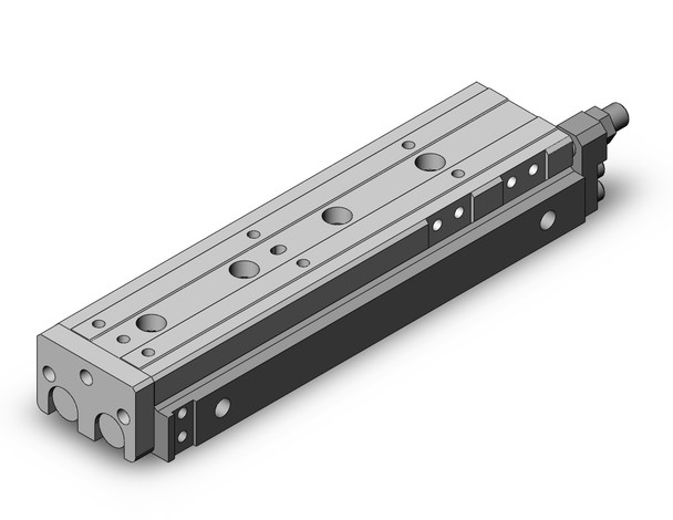 <h2>Legacy MXQ, Precision Slide Tables (Recirculating Bearings)</h2><p><h3>The legacy MXQ precision slide table is integrated with guides and rails combined with recirculating bearings to isolate the load bearing from the movement of the dual rods and piston seals. The end lock option prevents the slide table from dropping in vertical applications, enhancing safety in the event of air pressure loss.</h3>- Bore sizes: 6, 8, 12, 16, 20, 25 mm<br>- Stroke adjuster options: rubber or metal stopper<br>- End lock option in the event of air pressure loss<br>- PTFE grease or food grade grease option<br>- Auto switch capable<br>- <p><a href="https://content2.smcetech.com/pdf/MXQ.pdf" target="_blank">Series Catalog</a>