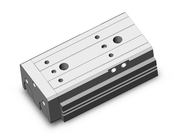 SMC MXQR25TN-50 Cyl, Air Slide Table, Reversible Type