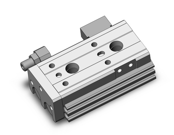 SMC MXQR6-20CS Cyl, Air Slide Table, Reversible Type