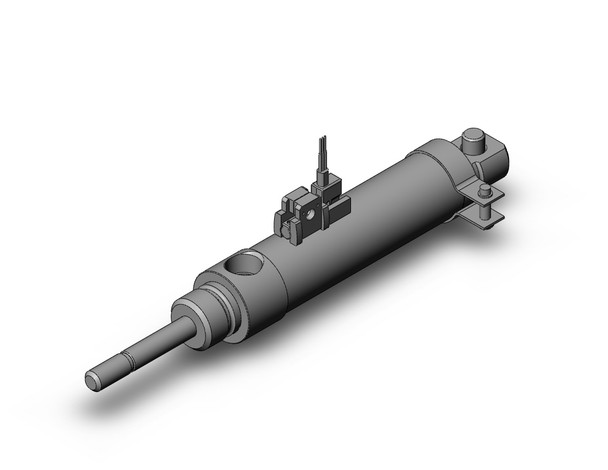<h2>NC(D)M-S/T, Stainless Steel Cylinder, Single Acting, Single Rod</h2><p><h3>Standard single acting single rod version of our NCM stainless steel cylinders. The NCM is available in 3 mounting styles (front nose, double end,   rear pivot). Single acting is available in either spring extend or spring return. Bore sizes range from 3/4  to 1 1/2  and standard strokes from 1/2  to 6 . Available with auto-switch capable as standard.</h3>- Single acting single rod, spring return or spring extend<br>- Bore sizes (inch): 3/4, 7/8, 1 1/16, , 1 1/4, 1 1/2<br>- Maximum stroke:  up to 6  as standard<br>- Available with auto switches<br>-  <p><a href="https://content2.smcetech.com/pdf/NCM.pdf" target="_blank">Series Catalog</a>