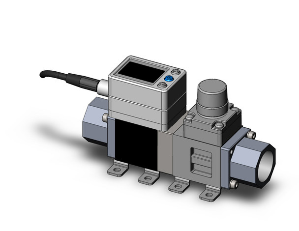 SMC PF3W720S-04-DT-MR 3-Color Digital Flow Siwtch For Water