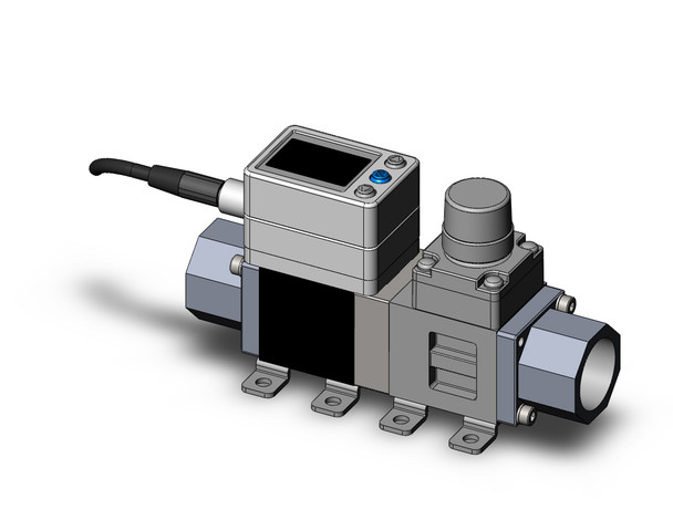 SMC PF3W720S-N04-ET-MR 3-Color Digital Flow Siwtch For Water