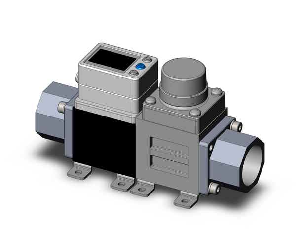 SMC PF3W740S-06-AN-FR 3-Color Digital Flow Siwtch For Water