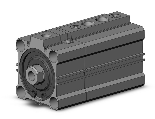 SMC RDLQB50-30-F Cyl, Compact, Air Cushion & Lock, Sw Cap