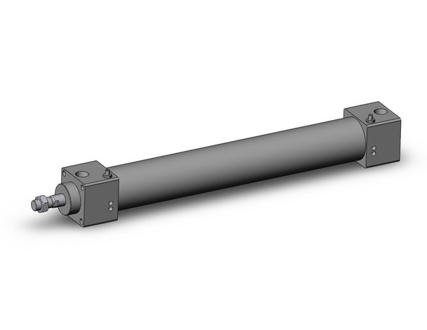 <h2>RHC, High Power Cylinder, Double Acting, Single Rod</h2><p><h3>High speed or high load cylinder applications frequently require additional speed and flow control devices to control the stopping of the load. SMC s RHC series features a longer cushion design which is capable of stopping heavy or high speed loads while maintaining the simplicity of a standard air cushion cylinder. This enhanced cushion allows the kinetic distance, which results in the ability to absorb up to 23.8 ft-lb of energy and operate reliably at speeds up to 118 in/sec. Even with the improved performance of the RHC, cushion adjustment remains as simple as adjusting the cushion needle valve. </h3>- <p><a href="https://content2.smcetech.com/pdf/RHC.pdf" target="_blank">Series Catalog</a>