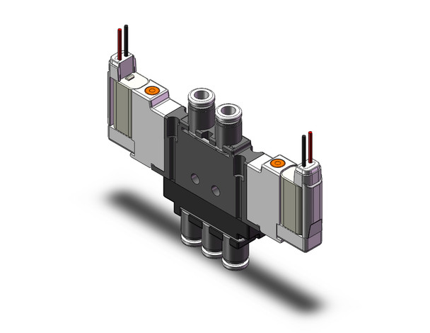 SMC S0726-5G-C4 Plug Lead Type 5 Port Solenoid Valve