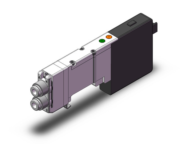 SMC SQ1241D-5LO1-C4-Q Valve, Double, Non Plug-In