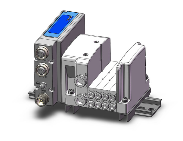 SMC SS0750-04C4C8SEAN-D Plug-In Type Stacking Manifold