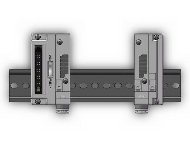 SMC SS5J3-60LPD1-07BR Mfld, Plug-In, Cable Type