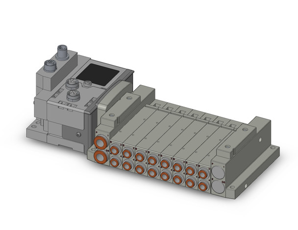 SMC SS5V2-10S6EA2ND-08D-N7 Mfld, Plug-In