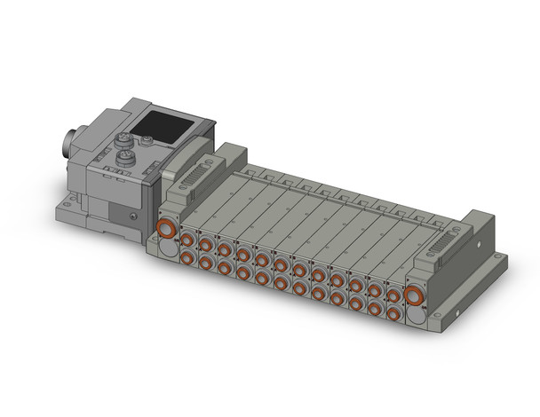 SMC SS5V2-10S6EA3ND-12BS-C6 Mfld, Plug-In